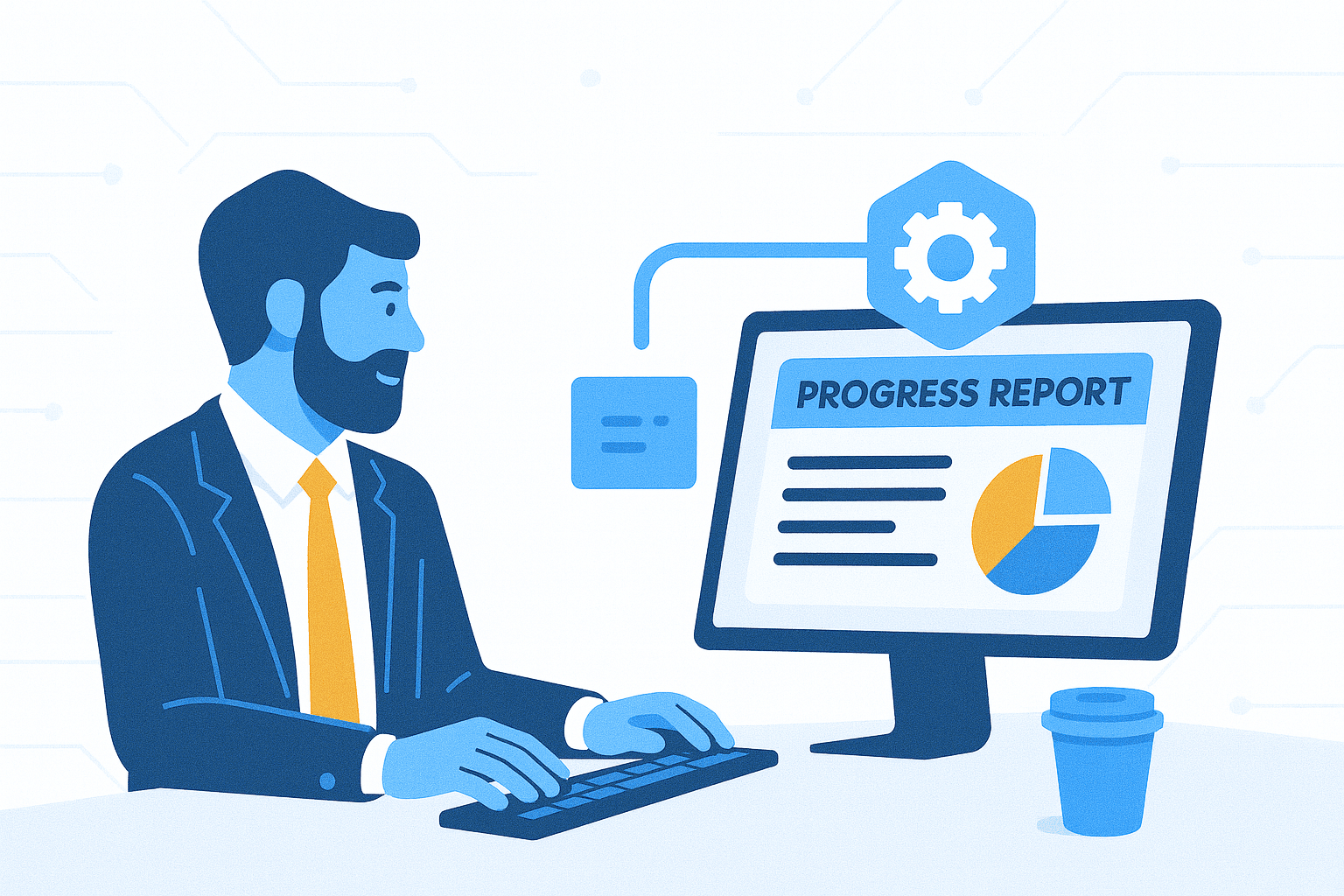 AI Progress Report Generator - Automated progress reporting workflow